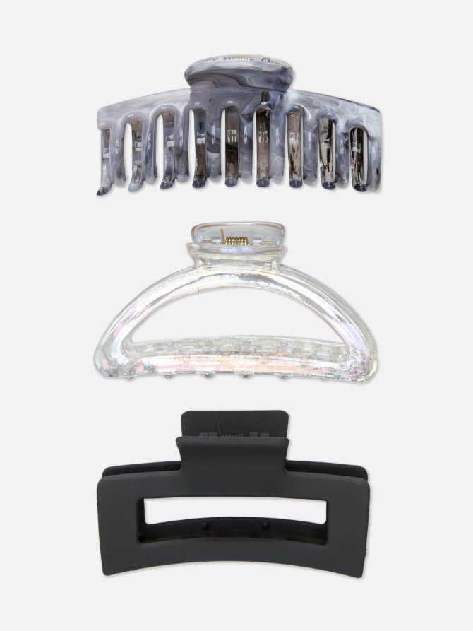 3-Pack Multi Claw Clips