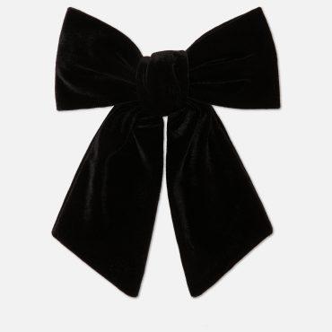 Velvet Bow Barrette