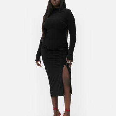 Rita Ora Slinky Midi Dress