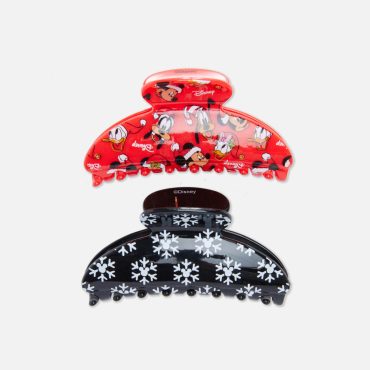 2-Pack Disney’s Mickey Mouse and Friends Christmas Hair Clips