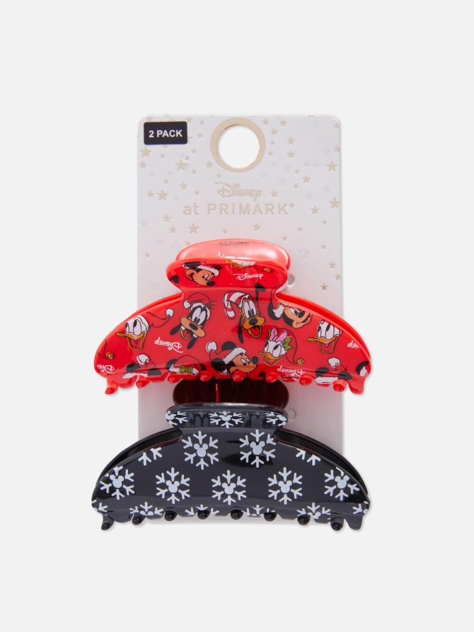 2-Pack Disney’s Mickey Mouse and Friends Christmas Hair Clips - Image 3