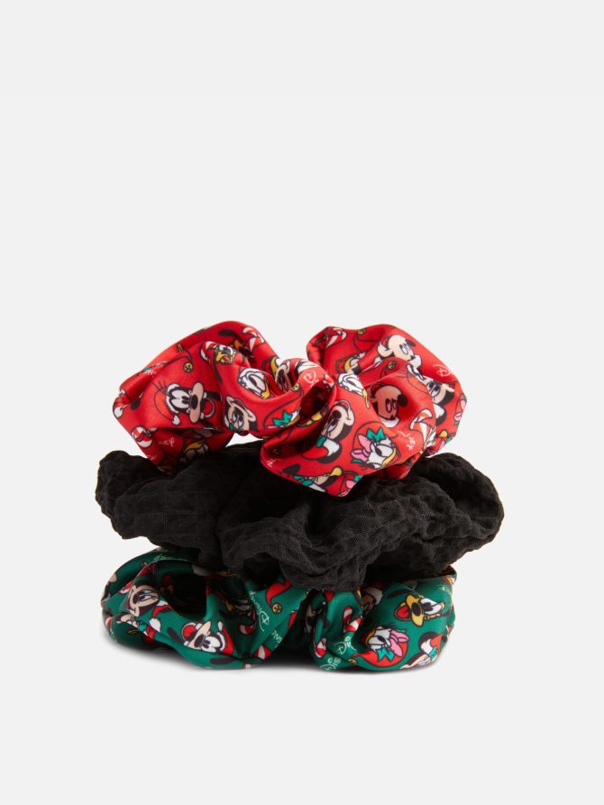 3-Pack Disney Characters Scrunchies