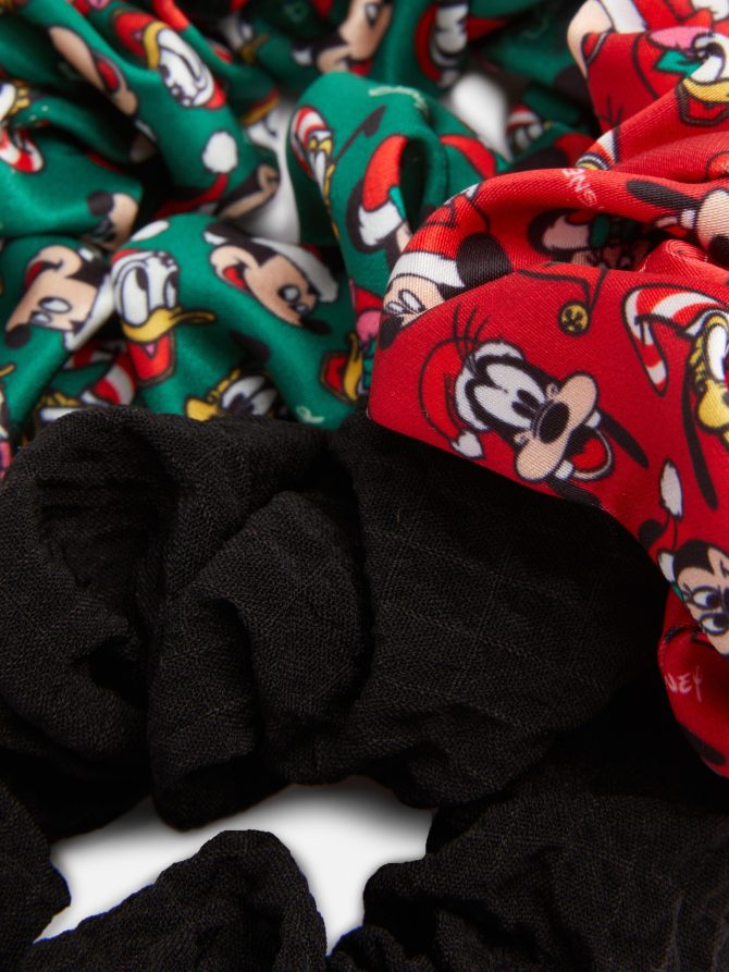 3-Pack Disney Characters Scrunchies - Image 2