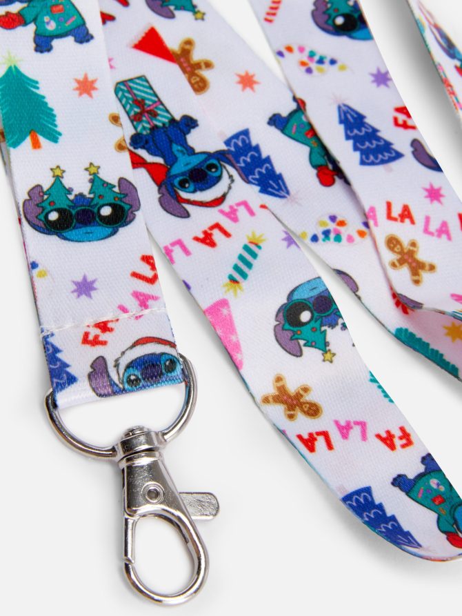 Disney’s Lilo and Stitch Christmas Lanyard - Image 2