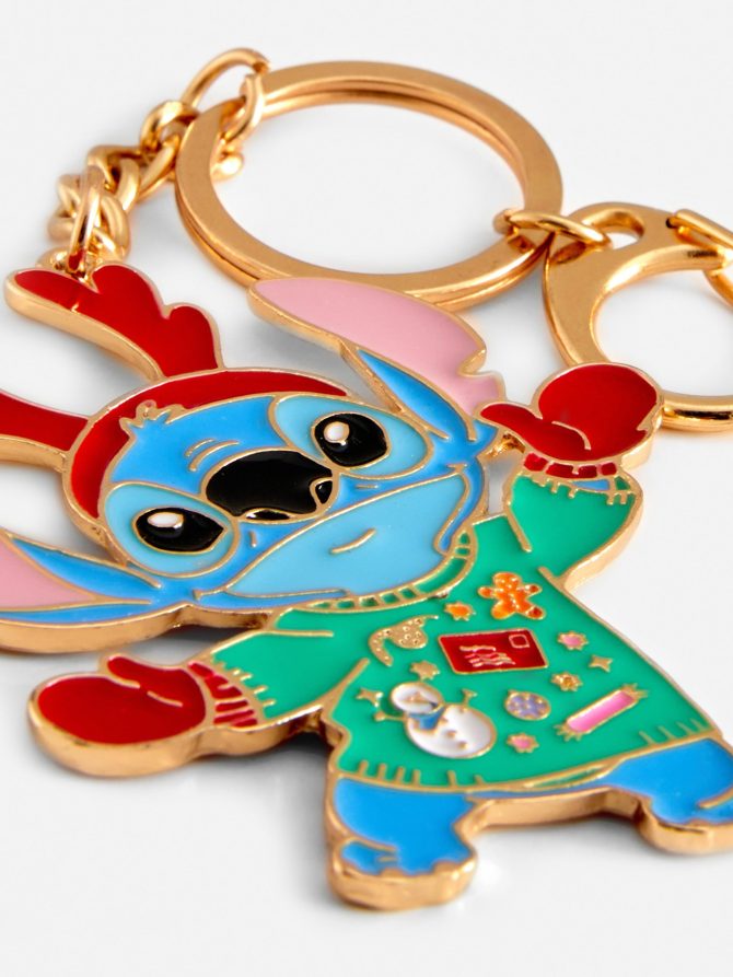 Disney’s Lilo and Stitch Christmas Keyring - Image 2