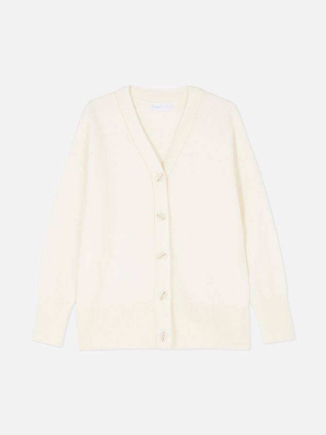 V-Neck Slouchy Boyfriend Cardigan - Image 5