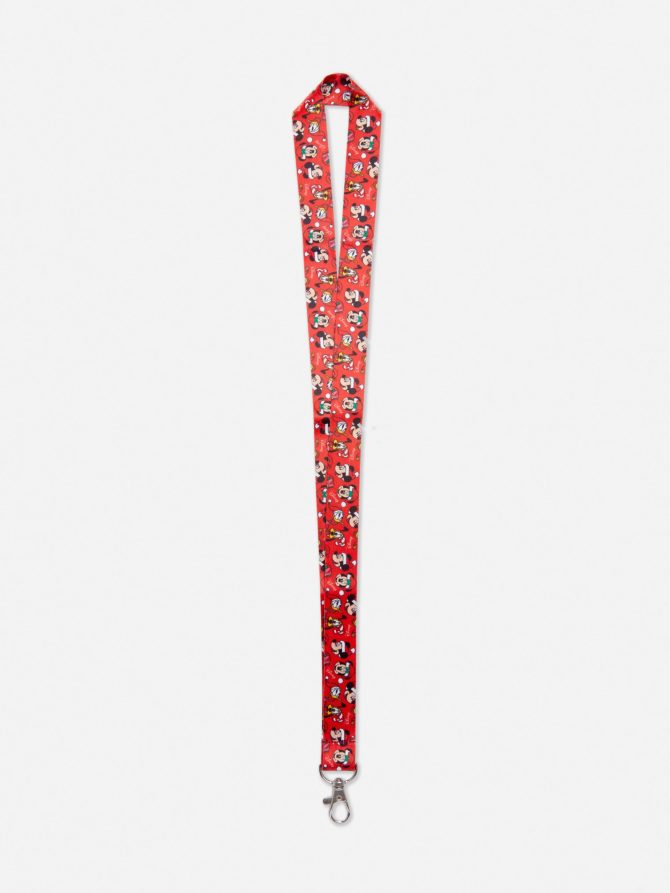 Disney's Mickey Mouse and Friends Christmas Lanyard