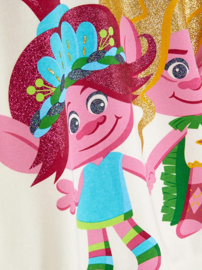 Trolls Graphic Sweatshirt - Image 3