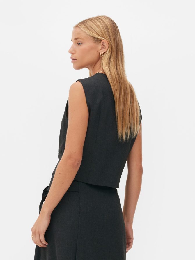 The Edit Single-Breasted Vest - Image 4