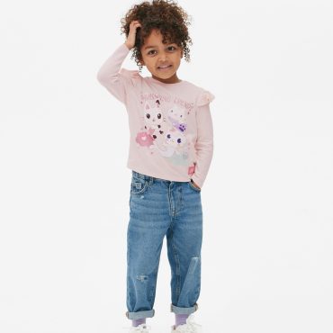 Gabby’s Dollhouse Printed Long Sleeve T-Shirt