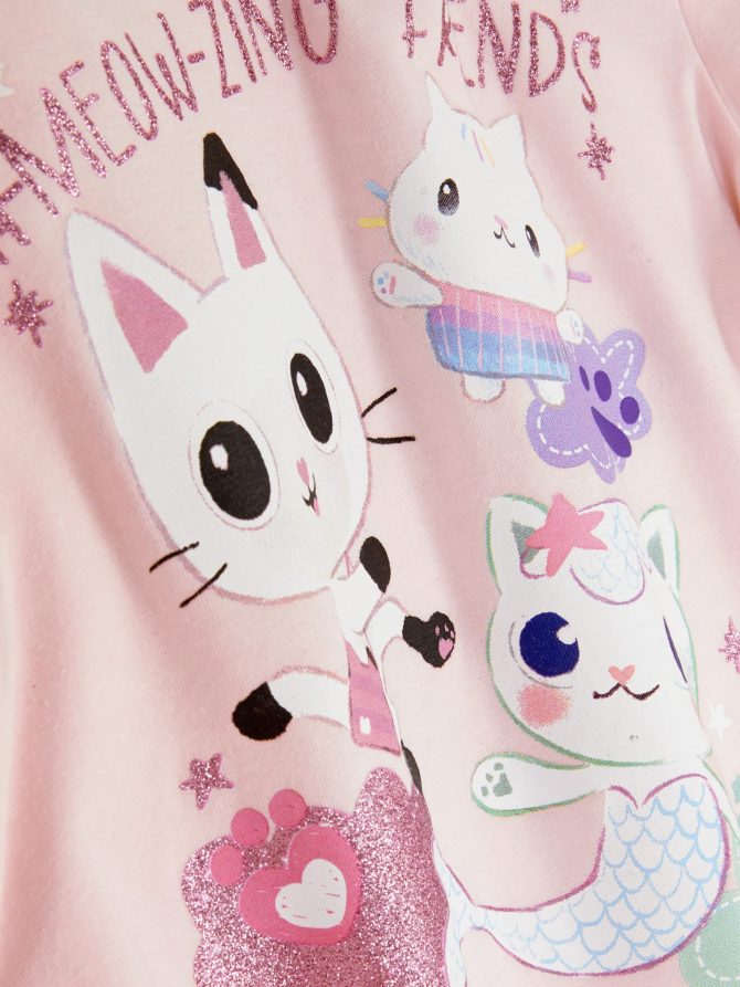 Gabby’s Dollhouse Printed Long Sleeve T-Shirt - Image 5