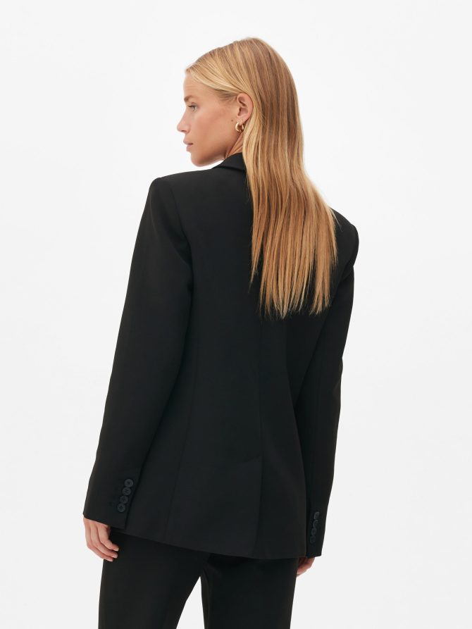 The Edit Single Button Blazer - Image 4