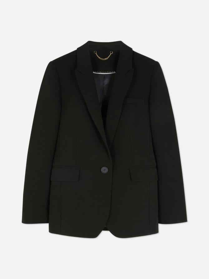 The Edit Single Button Blazer - Image 5