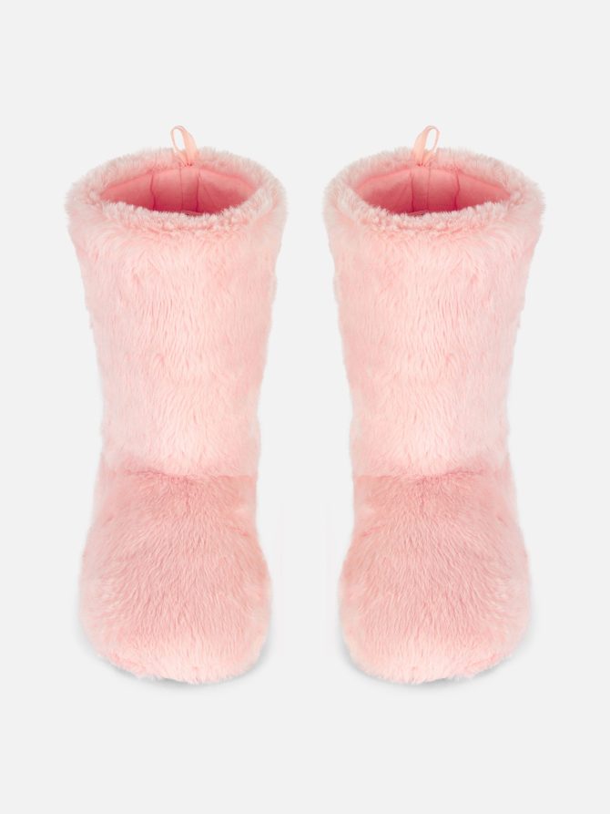 Faux Fur Slipper Boots - Image 2