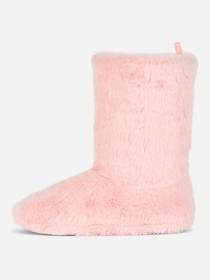 Faux Fur Slipper Boots - Image 4