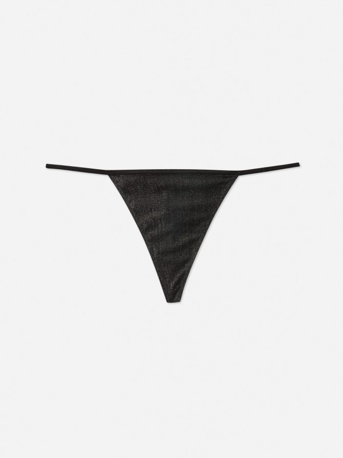 Shimmer Texture Thong