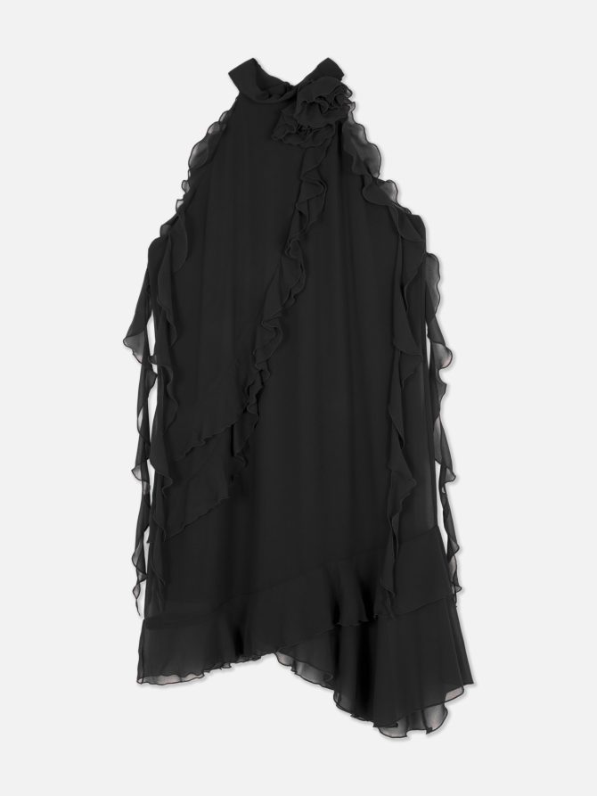 Rita Ora Ruffle Mini Dress - Image 5