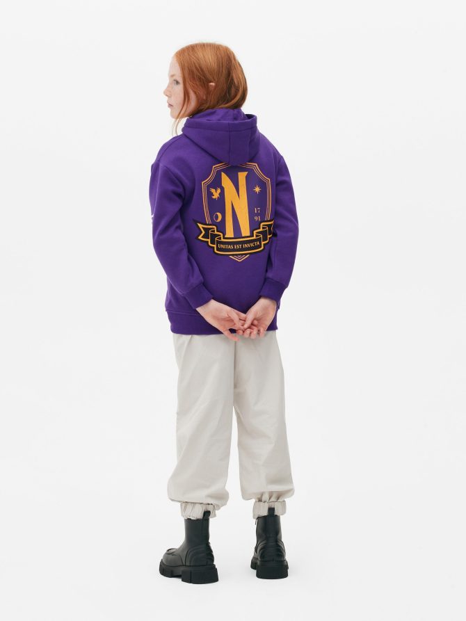 Wednesday Graphic Hoodie - Image 2