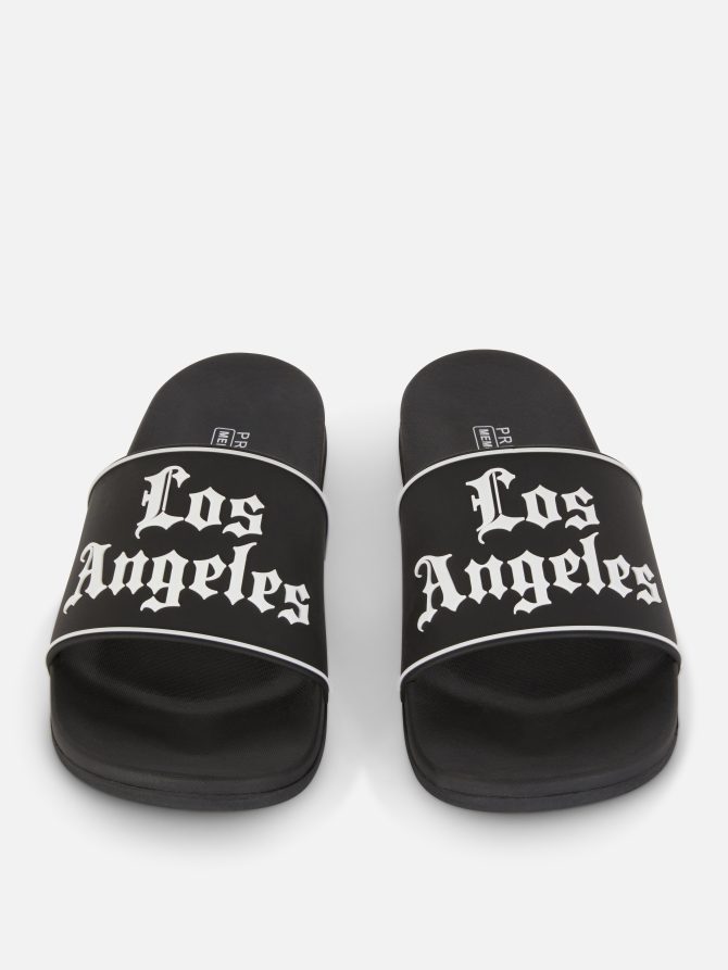 Los Angeles Embossed Pool Slides - Image 2