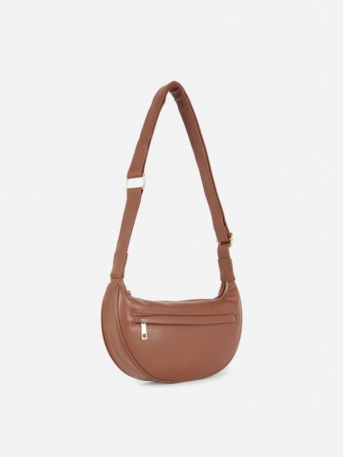 Faux Leather Mini Sling Bag - Image 2