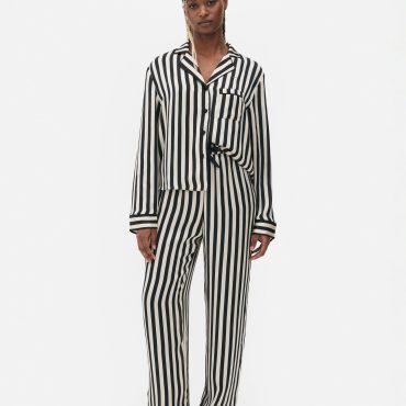 Satin Long Sleeve Pajamas