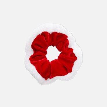 Santa Christmas Scrunchie