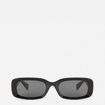 Rectangle Frame Tinted Sunglasses