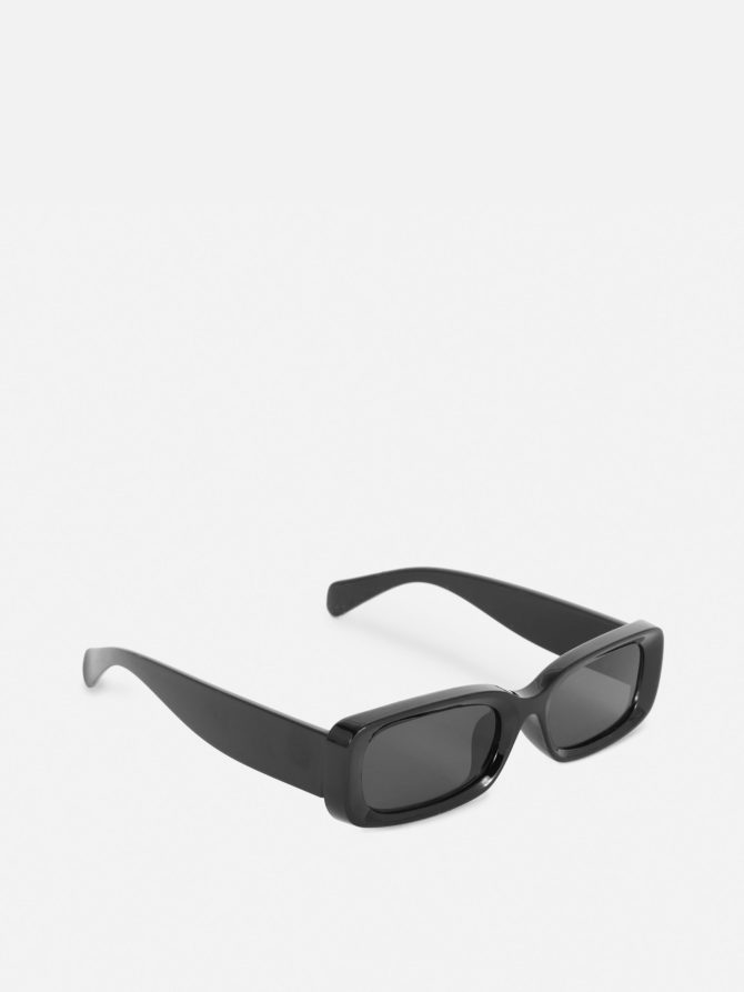 Rectangle Frame Tinted Sunglasses - Image 2