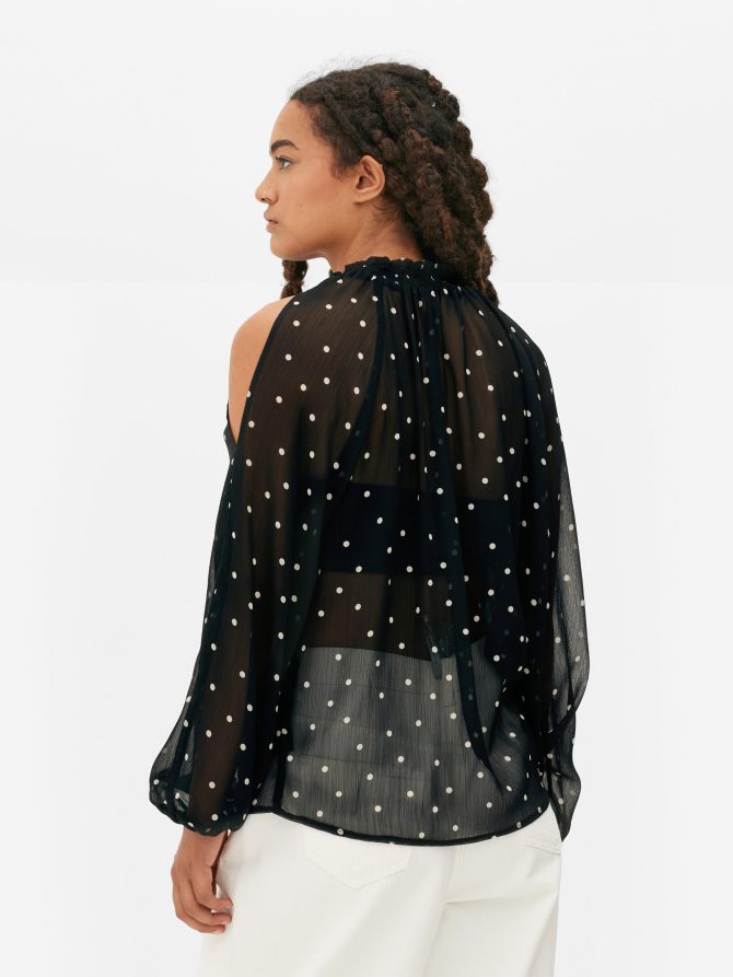 Cold Shoulder Blouse - Image 4