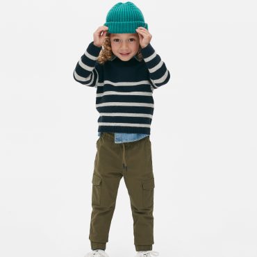 Cuffed Cargo Pants