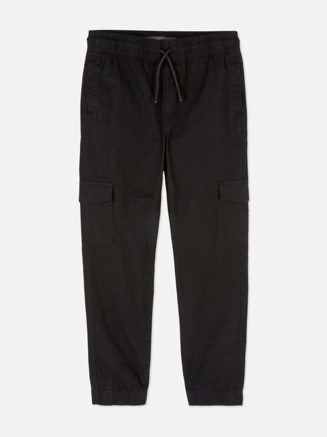 Drawstring Cargo Pants