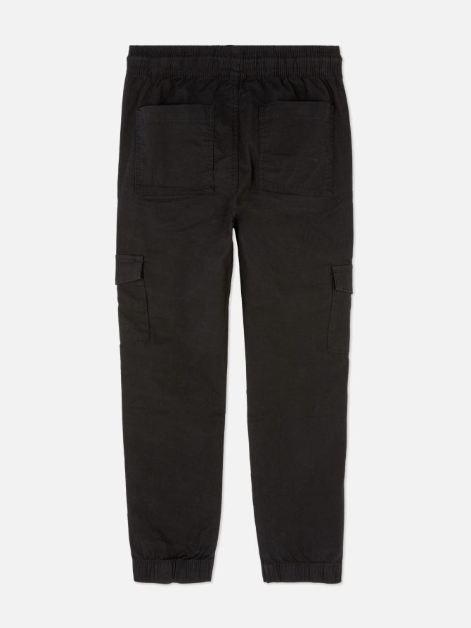 Drawstring Cargo Pants - Image 2