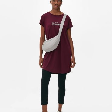 Printed Longline T-Shirt