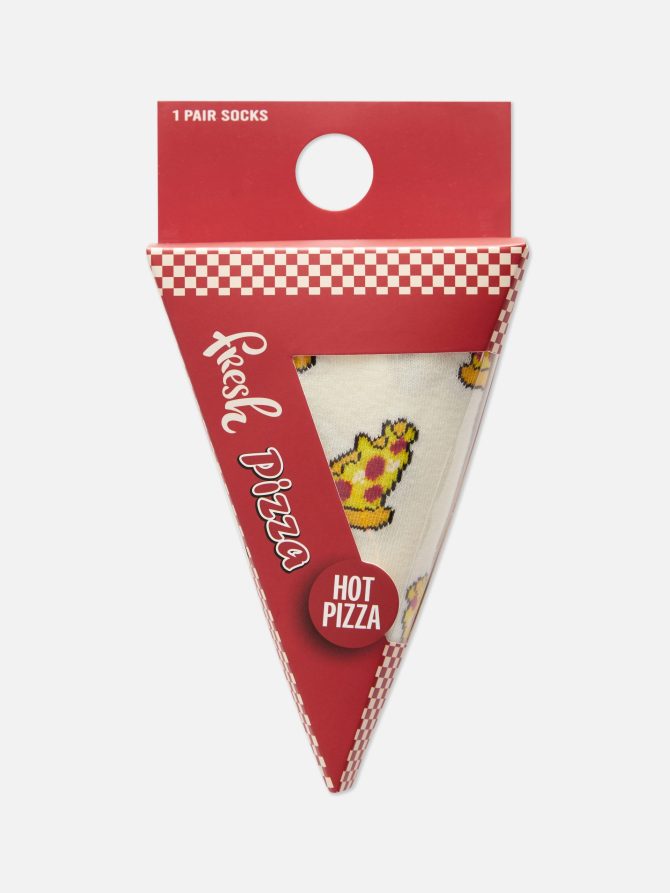 Pizza Slice Crew Socks - Image 3