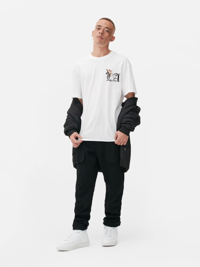 Los Angeles Cherub Graphic T-Shirt
