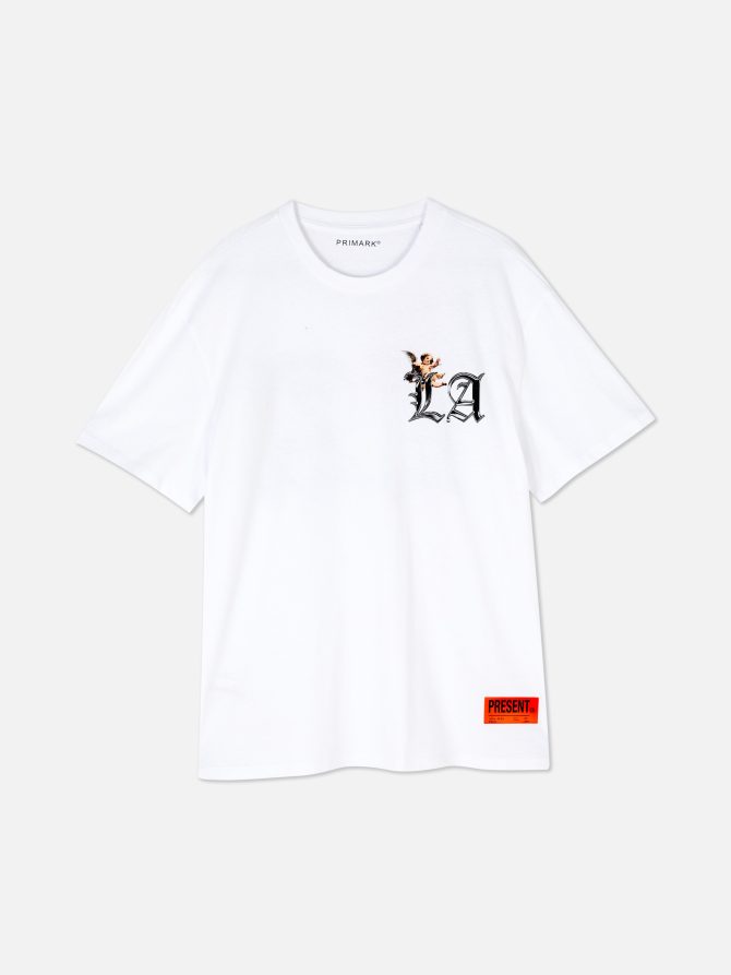 Los Angeles Cherub Graphic T-Shirt - Image 5