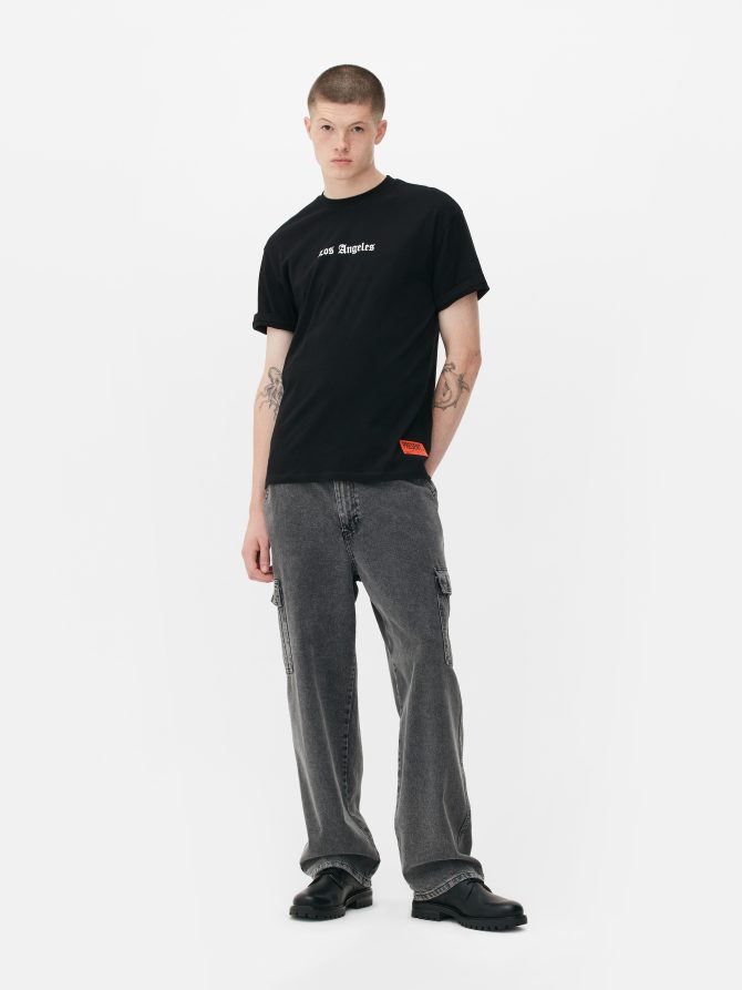 Los Angeles Graphic Back T-Shirt
