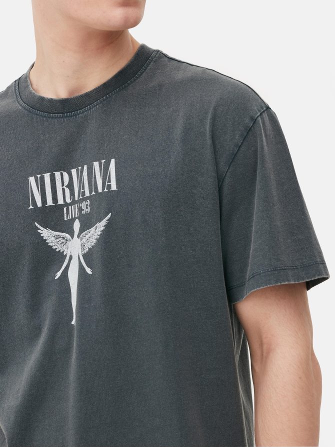 Nirvana Tour Graphic T-Shirt - Image 3