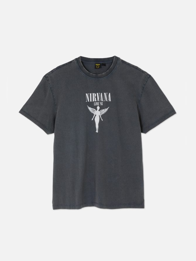 Nirvana Tour Graphic T-Shirt - Image 5