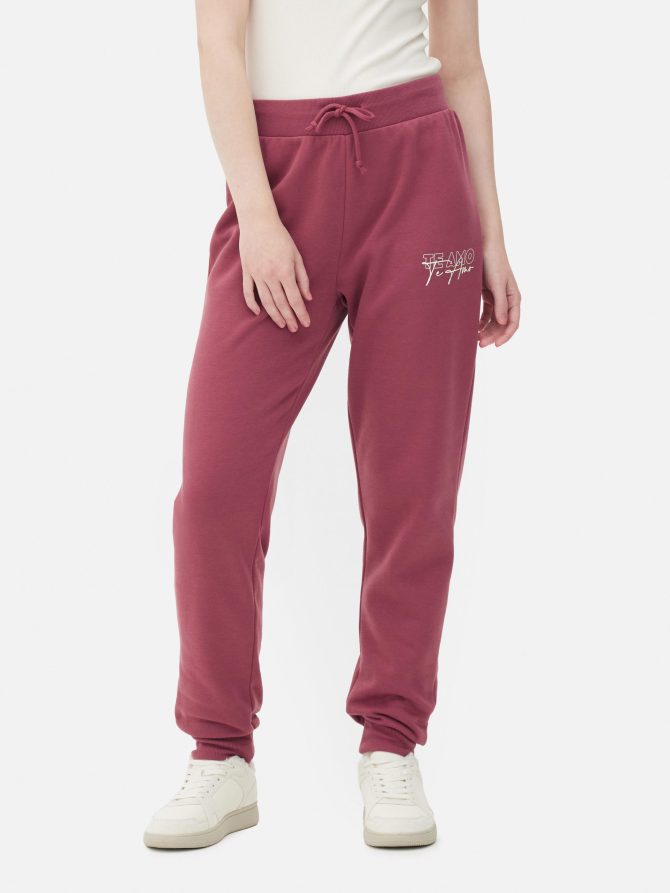 Skinny Fit Printed Joggers - Image 2