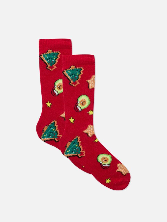 2-Pack Men's Christmas Family Pajamas Socks