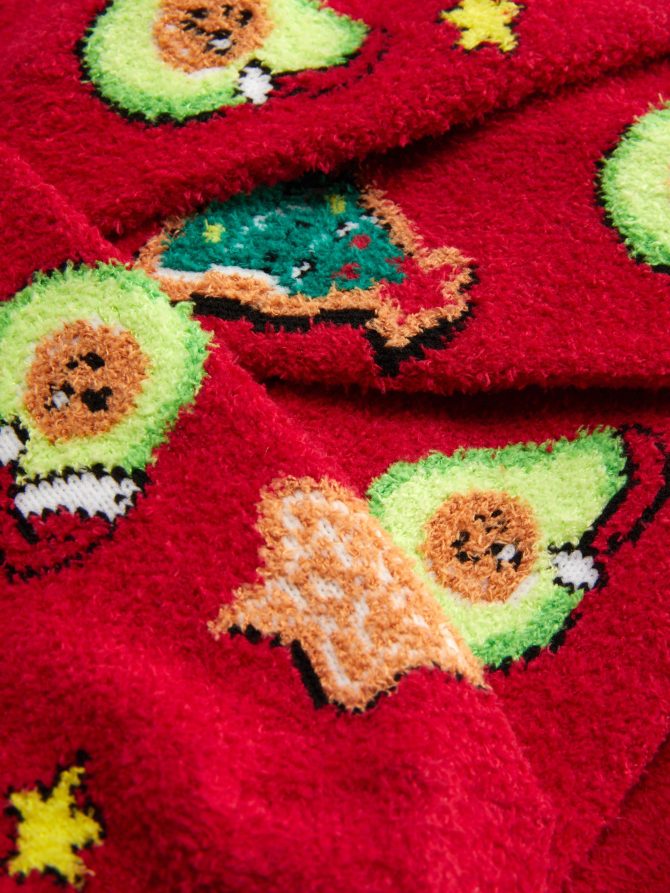 2-Pack Men's Christmas Family Pajamas Socks - Image 2