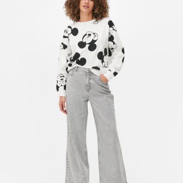 Disney’s Mickey Mouse Print Sweatshirt
