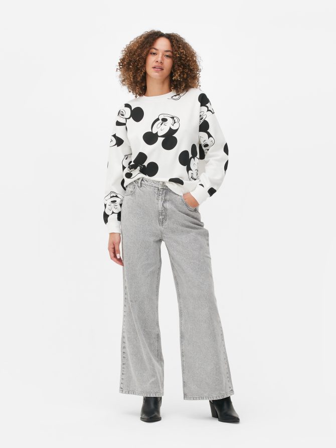 Disney’s Mickey Mouse Print Sweatshirt