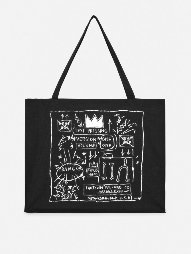 Basquiat XL Canvas Shopper