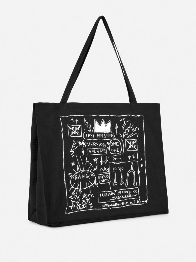 Basquiat XL Canvas Shopper - Image 2