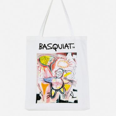 Basquiat Canvas Shopper