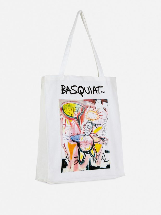 Basquiat Canvas Shopper - Image 2
