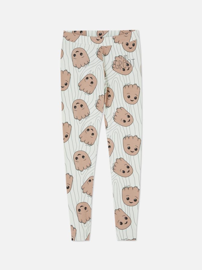 Marvel Guardians Of The Galaxy Groot Leggings