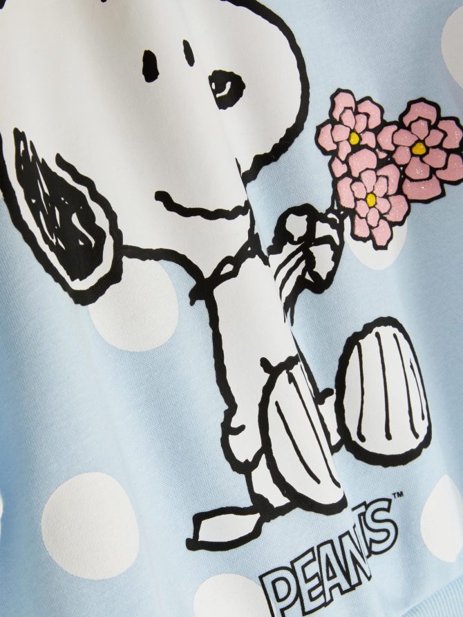 Peanuts Snoopy Polka Dot Sweatshirt - Image 3